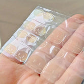 Kiss Lovely Nail Jelly Glue Stickers 10Set 240Pcs